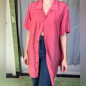 DVF Silk Shirtdress, Pink